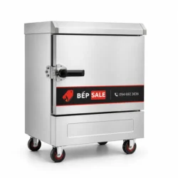 Tủ nấu cơm 4 khay dùng điện TCD-4 chụp tổng thể trên nền trắng
