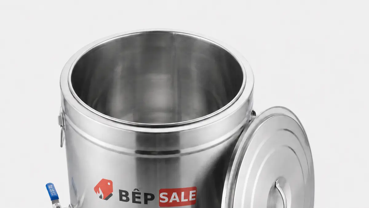 Chi tiết lòng trong Nồi nấu nước phở chần trụng bánh 30 lít NP-30