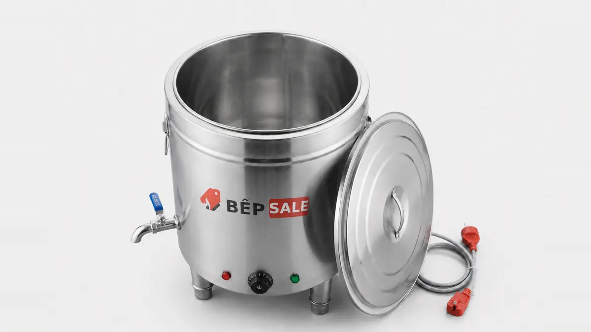 Tổng thể nồi NP-30 Mô tả ảnh: Ảnh thể hiện toàn bộ sản phẩm NP-30 ở trạng thái sạch, phù hợp dùng làm ảnh đại diện cho trang sản phẩm.